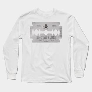 Vintage Razor Blade Retro Music Classic Long Sleeve T-Shirt